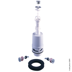 Mécanisme à tirette simple volume interrompable