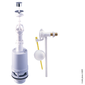 Mécanisme à tirette + robinet flotteur