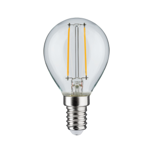 Ampoule LED à filaments 230V E14 sphérique clair 250lm 2,7W 2700K gradable