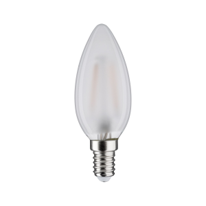 Ampoule LED à filaments 230V E14 flamme dépoli 250lm 3W 2700K