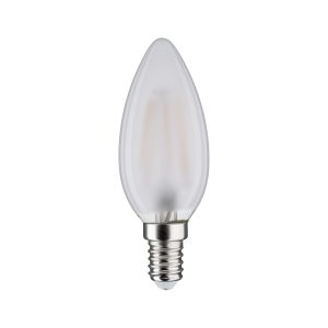 Ampoule LED à filaments 230V E14 flamme dépoli 470lm 4,5W 2700K