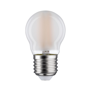 Ampoule LED à filaments 230V E27 sphérique dépoli 800lm 6,5W 2700K gradable