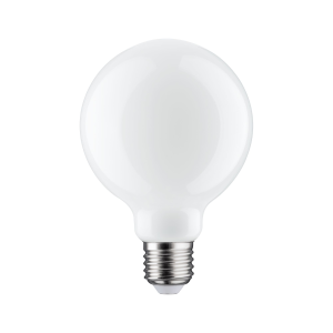 Ampoule LED à filaments 230V E27 Globe Ø 95mm opale 806lm 7,5W 2700K gradable