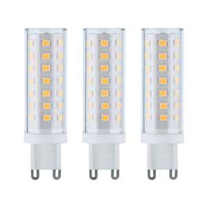 3 Culots à ergots LED standard 230V G9 clair fin de serie 3x470lm 3x5W 2700k