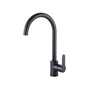 Mitigeur évier Gribs Rond Noir RAPID FIX - 4064020