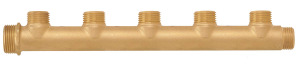 Collecteur nu MM 3/4 - 5 sorties 1/2