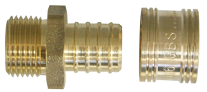 Raccord PER à glissement M1/2-16