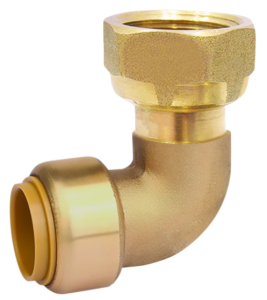 Coude TOUTUB F15x21 Ø16 écrou tournant