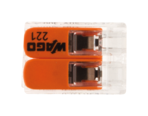 50 Bornes 2 Entrees Wago Serie 221