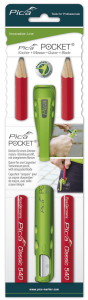 Pica POCKET + crayon Classic 505/01 charpentier 240mm