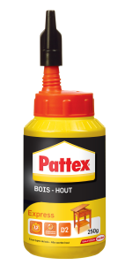 Colle PATTEX à bois Express - biberon 250g