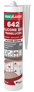 Mastic 642 SILICONE BATI translucide 300ml