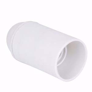 Douille E14 bakelite blanc