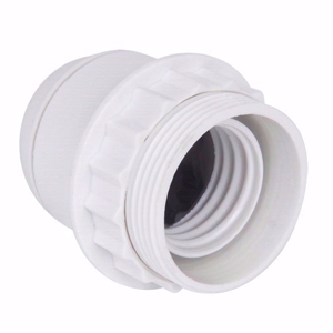 Douille E27 bakelite simple bague 1/2 filetée