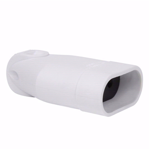 Fiche femelle droite 6A blanc