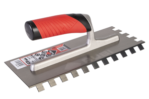 Peigne acier 28cm (12x12) dents à 45°