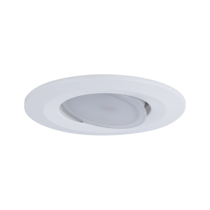 3 spots encastrés LED orientables CALLA plastique blanc IP65 90mm 3x6W 3x530lm 230V 4000K