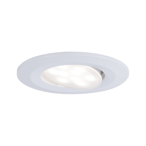 3 spots encastrés LED orientables CALLA plastique blanc IP65 90mm 3x5W 3x400lm 230V 3000K