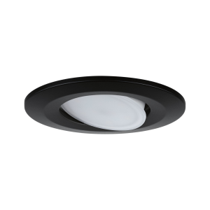 3 spots encastrés LED orientables CALLA plastique noir IP65 90mm 3x6W 3x530lm 230V 4000K
