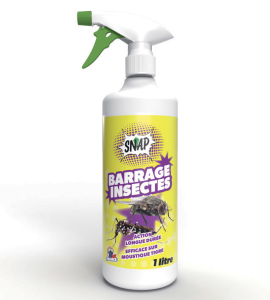 Insecticide BARRAGE INSECTES 1L - prêt à l'emploi - SNAP