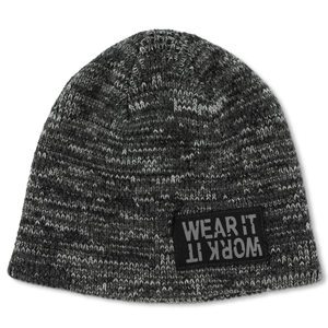 Bonnet tricoté CHERPA gris chiné - Taille unique - HEROCK