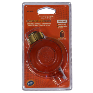Détendeur propane 1,5kg 37 mbar