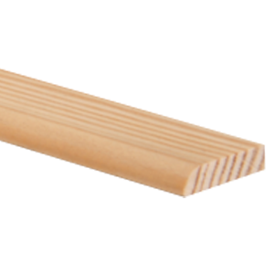 Chant plat pin 1 arrondi 7,3x37,5 2m40