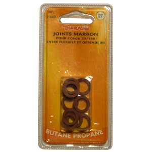 Joints marron gaz butane-propane 20/150 - 10 pces