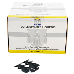 Suspentes HL72 hourdis béton - 100 pces