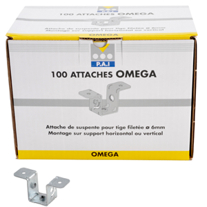 Attache OMEGA - 100 pces