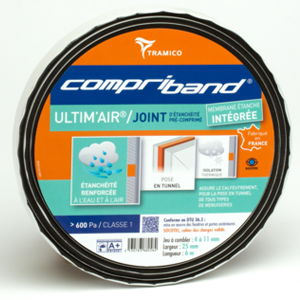 Joint COMPRIBAND ULTIM'AIR 25/4-11mm x L.6m
