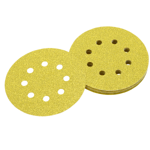 Disques abrasifs Ø125 DEWALT grain 40 pour ponceuse excentrique - 10pces