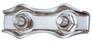 Serre-câble DUPLEX Ø3mm inox - 2 pces