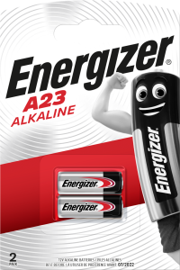 Pile alcaline A23 E23A V23GA 12V Energizer - 2 pces