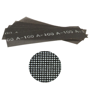 Lot 10 treillis abrasifs 290x100mm grain 120