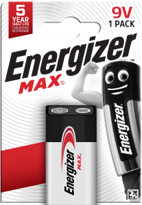 Pile 9V alcaline Max Energizer