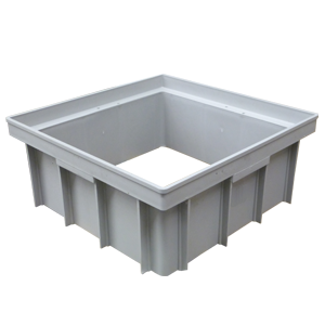 Réhausse PP regard 30x30xh10cm