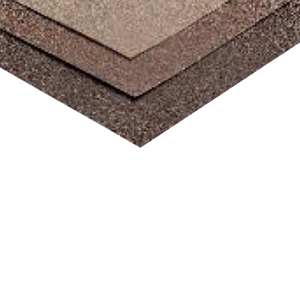 Feuilles de papier corindon grain fin - 3pces - 749310