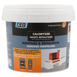 Mastic réfractaire CALORYGEB 600g