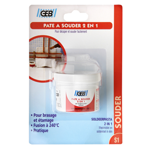 Pâte à souder 150g 2 en 1