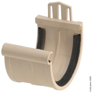 Jonction à joint PVC dév.25 SABLE