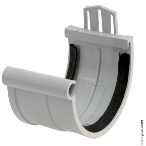 Jonction à joint PVC dév.33 GRISE