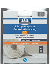 Joint prêt à poser - ruban 15mmx3,35m