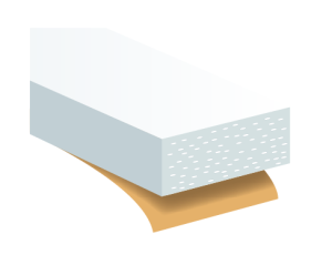 Joint mousse ECO No Name Blanc 10mx18mm