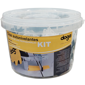 Kit DOGA standard pour joints 3mm (100 croisillons + 100 cales + 1 pince)