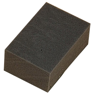 Eponge noire de carreleur 17x12x6,5cm