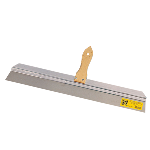 Couteau à enduire inox 50cm manche bois