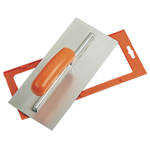 Platoir inox biseauté 28x12cm monture alu