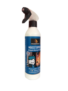 Nettoyant vitre insert et poêle MOUSS'EXPRESS  500ml - WOODSTOCK
