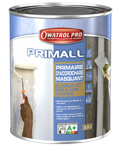 Primaire d'accrochage masquant PRIMALL 2,5L - tous supports
